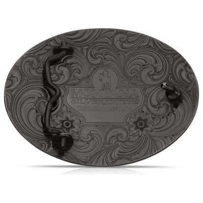 Montana Silversmiths Vintage Bronze Gadsden Belt Buckle * Don't Tread on Me