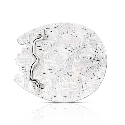 Montana Silversmiths Sunrise Mesa Buckle with Bull Rider