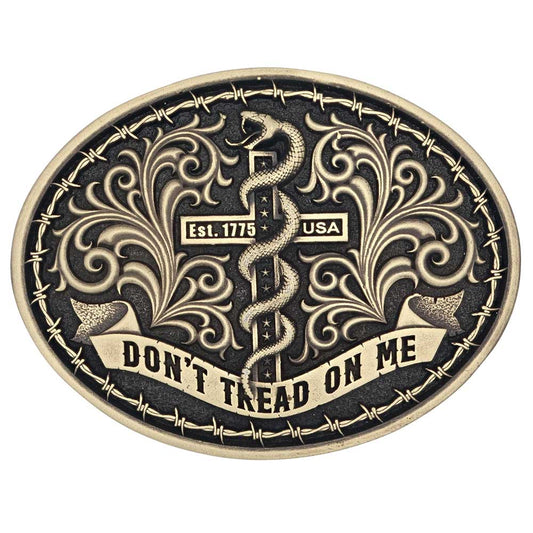 Montana Silversmiths Patriot's Faith Attitude Buckle Don't Tread on Me