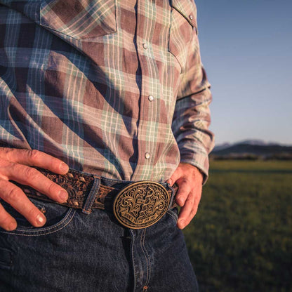 Montana Silversmiths Patriot's Faith Attitude Buckle