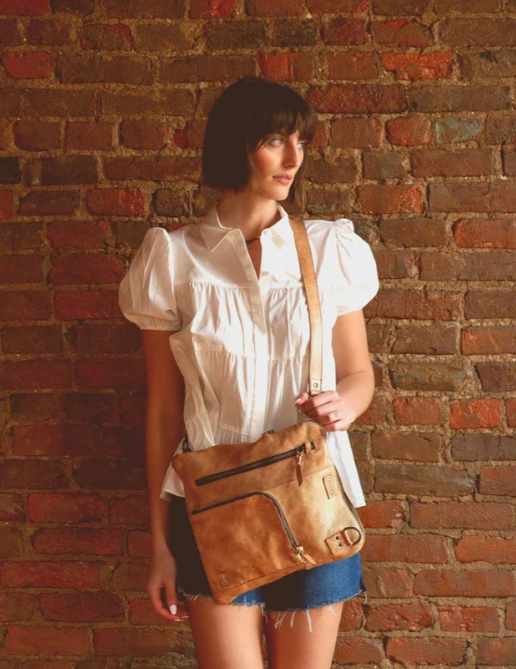 Aiken - Oats - Convertible Crossbody Handbag