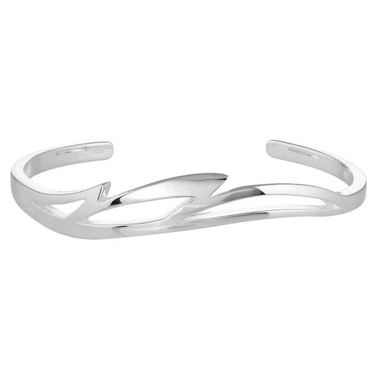 Montana Silversmiths Kristy Titus Upriver Love of Nature Cuff Bracelet - Sterling Silver