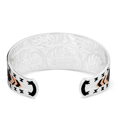Montana Silversmiths Desert Serenade Cactus Cuff Bracelet BC4290RG