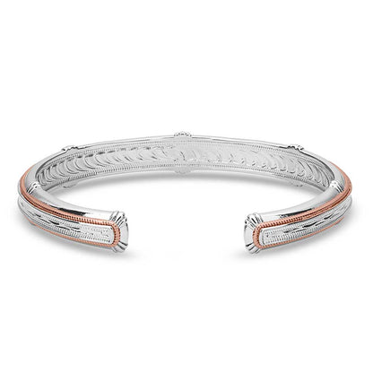 Montana Silversmiths Western Unisex Mosaic Cuff Bracelet BC5690