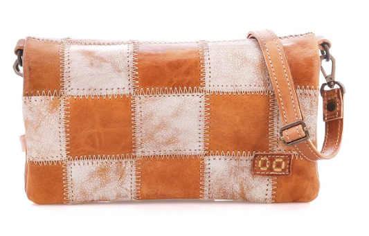 Cadence PW - Tan Rustic Nectar Lux Crossbody Clutch
