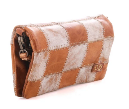 Cadence PW - Tan Rustic Nectar Lux Crossbody Clutch
