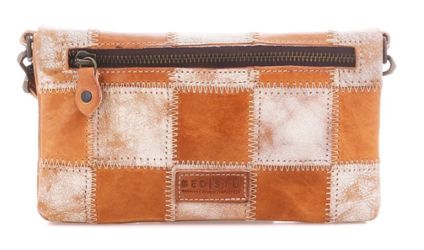 Cadence PW - Tan Rustic Nectar Lux Crossbody Clutch