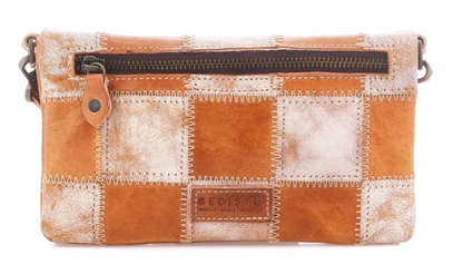 Cadence PW - Tan Rustic Nectar Lux Crossbody Clutch
