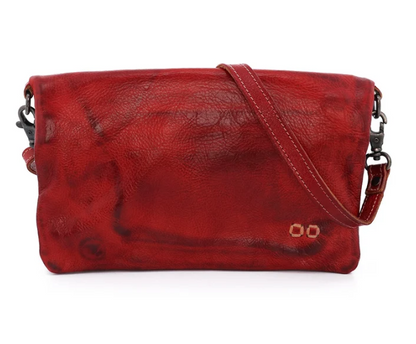 Cadence - Red Rustic - Crossbody Clutch