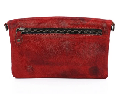 Cadence - Red Rustic - Crossbody Clutch
