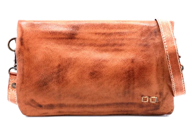 Cadence - Tan Rustic - Crossbody Clutch
