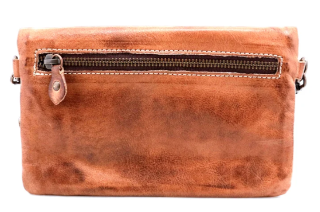 Cadence - Tan Rustic - Crossbody Clutch