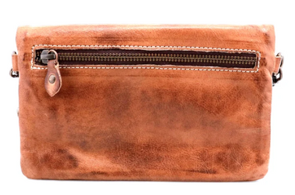 Cadence - Tan Rustic - Crossbody Clutch