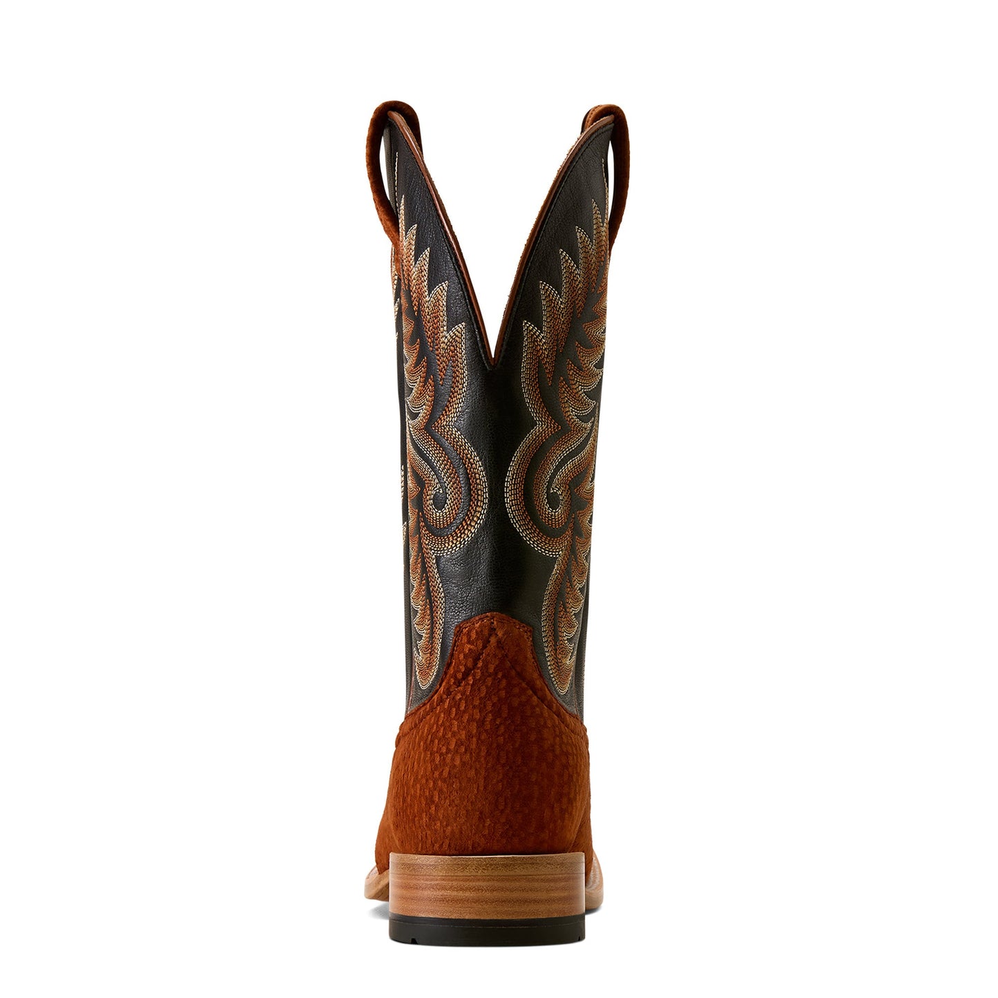 McCoy Water Resistant Sole Rusted Red Carpincho Square Toe Boot