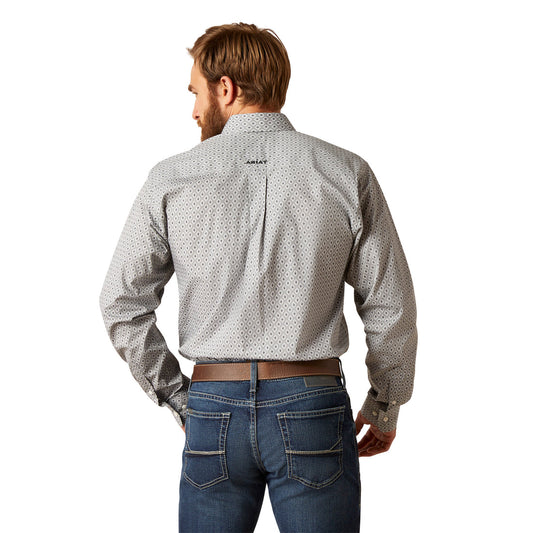 Ariat Men's Wrinkle Free FITTED Eileen Gray Button Down Shirt 10046553