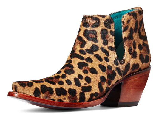 Ariat Dixon Leopard Hair-on Calf Bootie 10033883