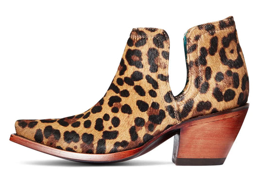 Ariat Dixon Leopard Hair-on Calf Bootie 10033883