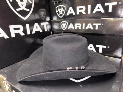 Ariat 20X Black Beaver Fur Ranchers Crown Western Hat A7650001