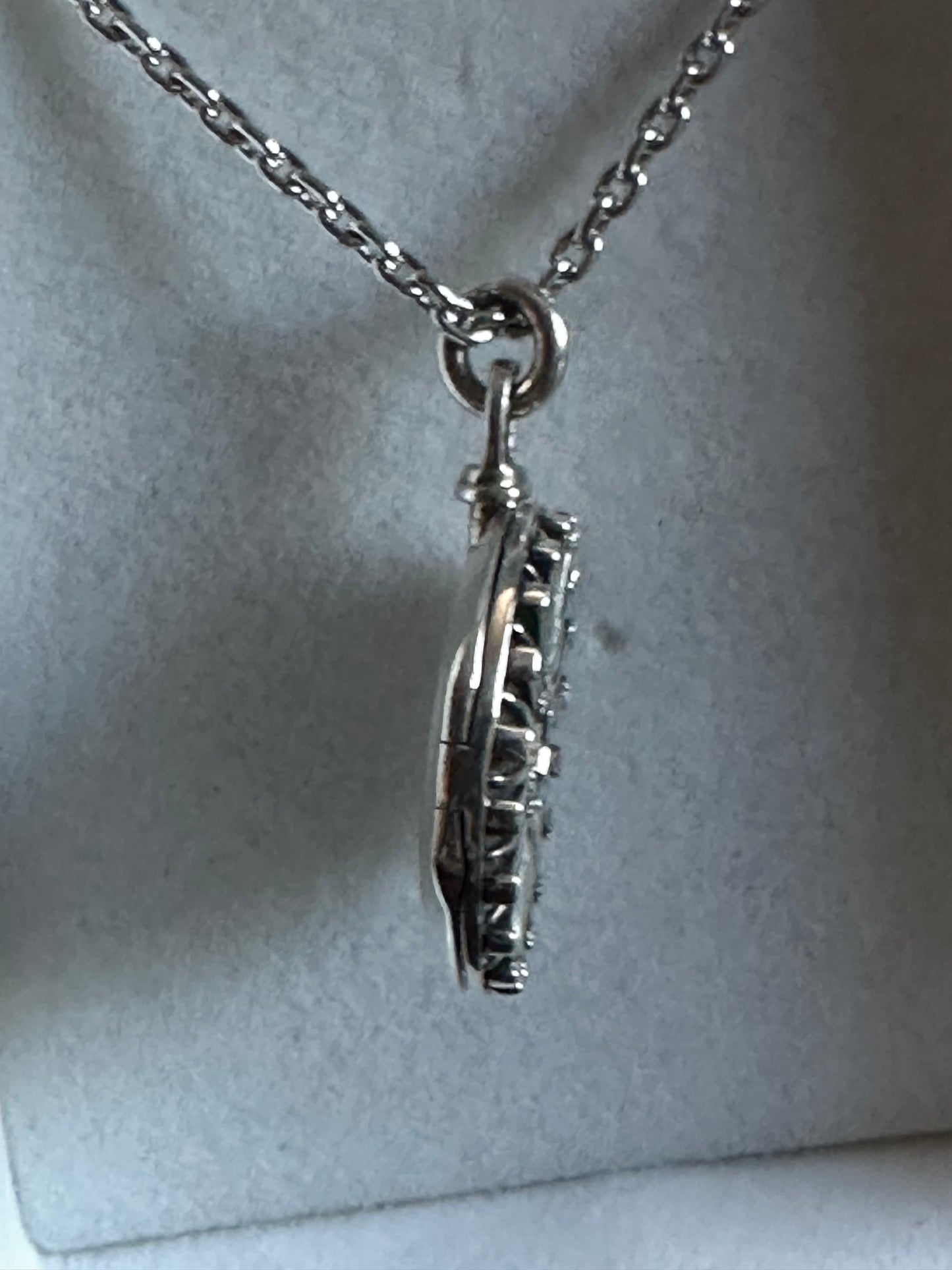 Rare Montana Silversmiths Sterling Lane Silver Horseshoe Nail Locket