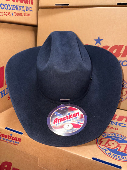 American Hat Company Beaver Felt 10X Midnight Blue Hat
