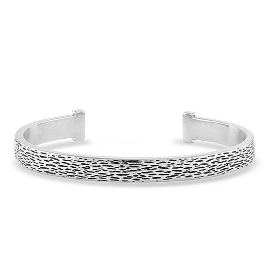 Montana Silversmiths Hidden Nature Sterling Silver Cuff Bracelet