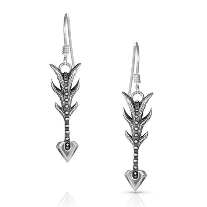 KRISTY TITUS NATURE'S DART ARROW STERLING SILVER EARRINGS KTER5053