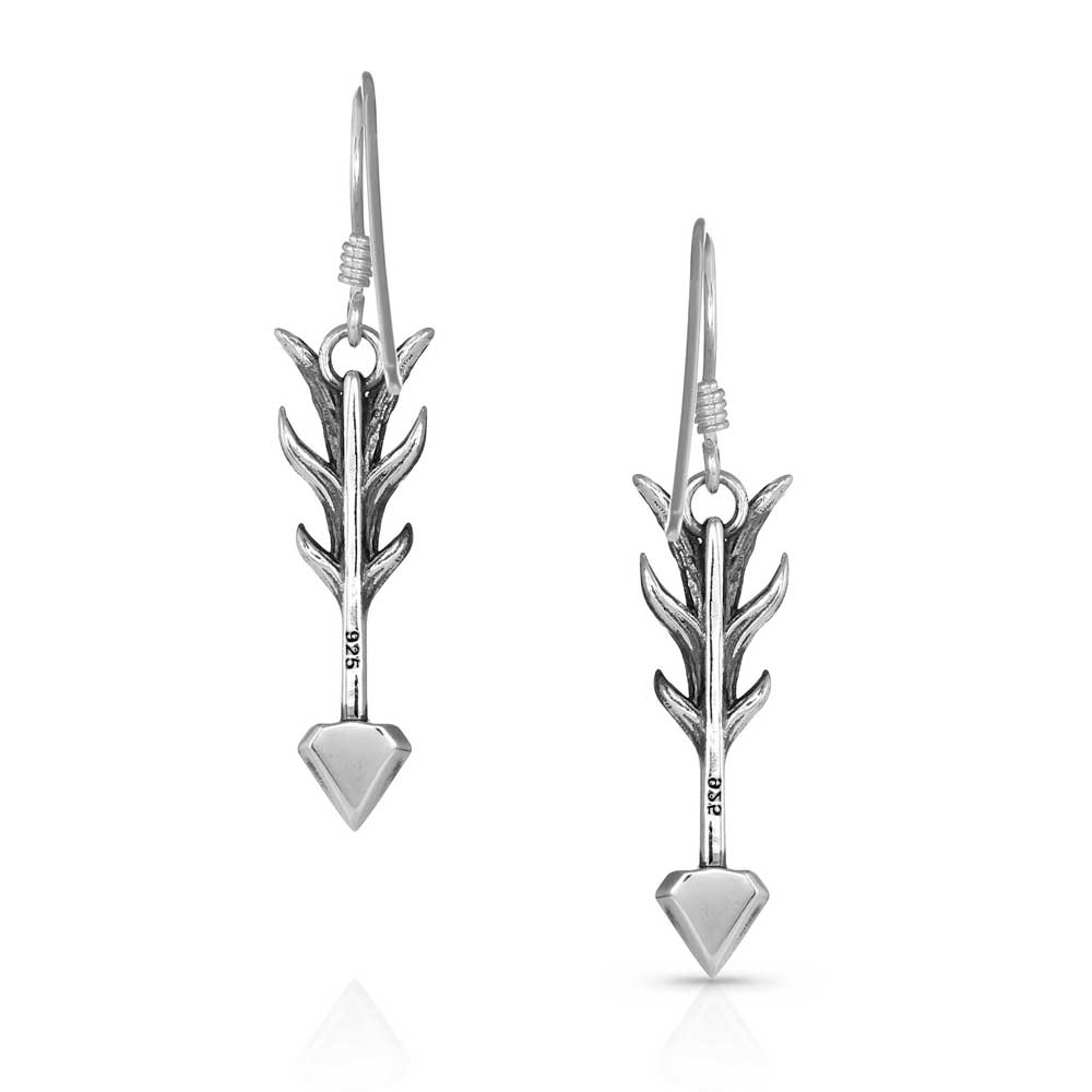 KRISTY TITUS NATURE'S DART ARROW STERLING SILVER EARRINGS KTER5053