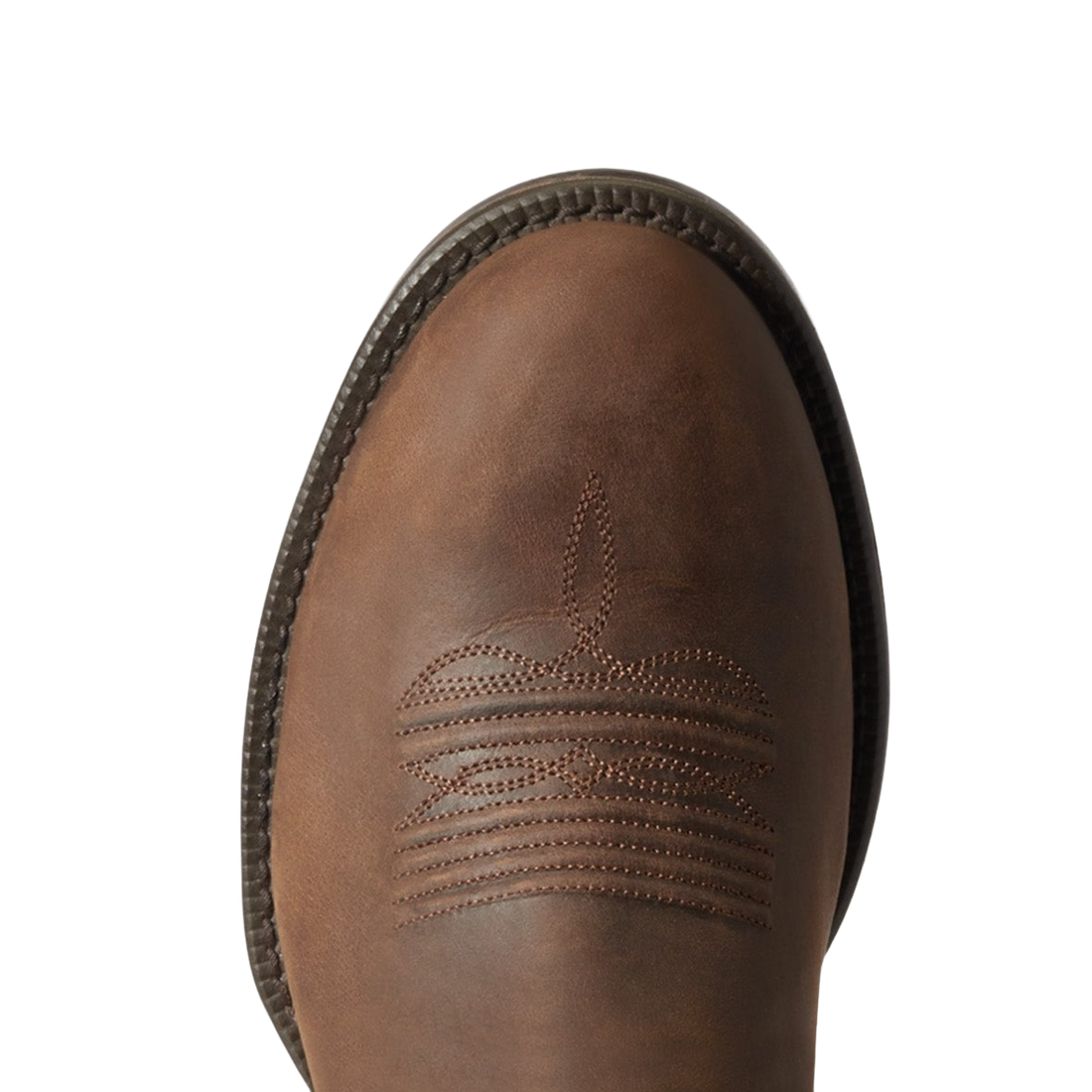 Men's Stockman Ultra Talon Tan Roper Toe Leather Boots 10038367