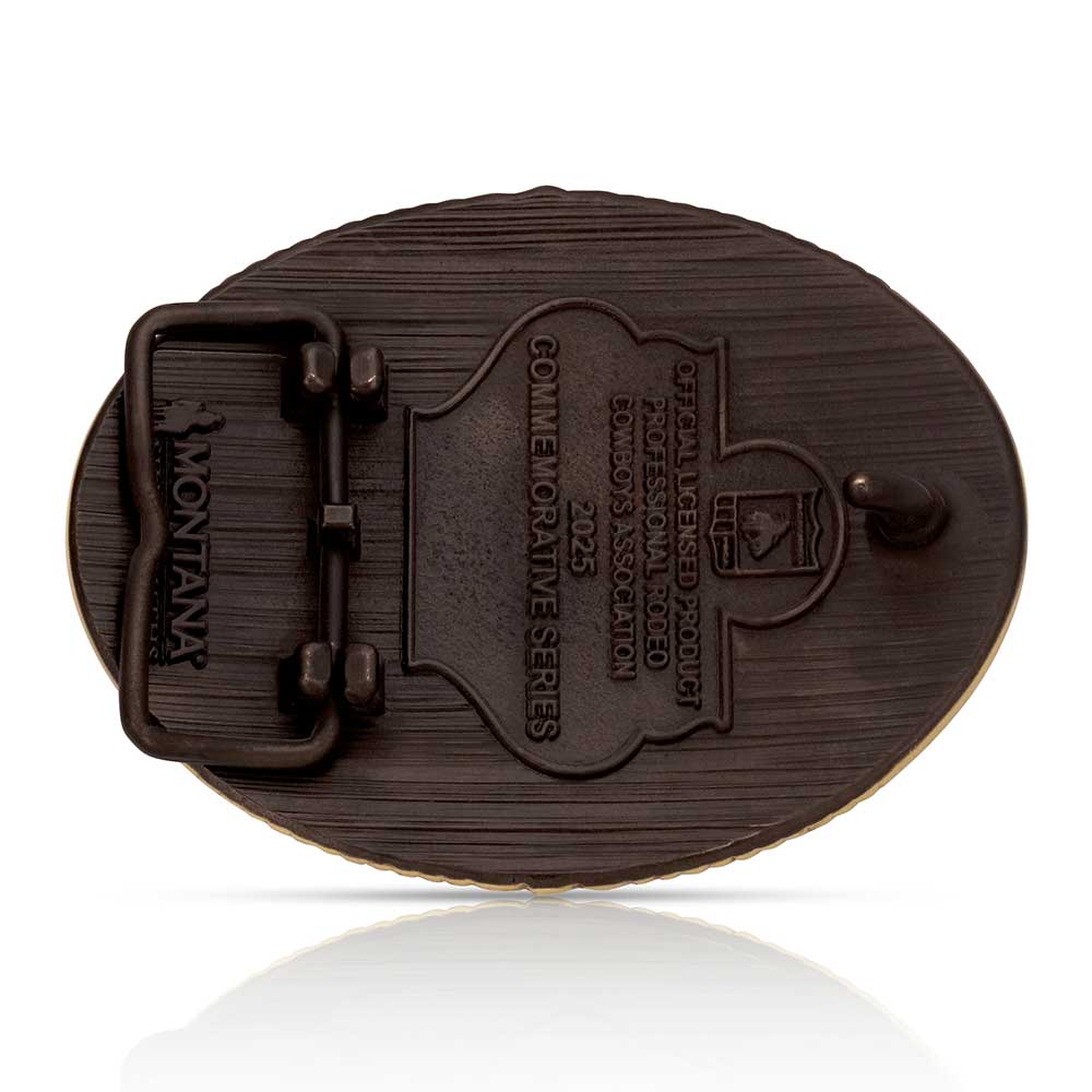 Montana Silversmiths 2025 National Finals Rodeo Oval Buckle