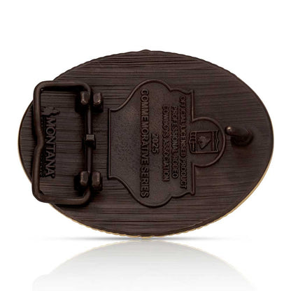 Montana Silversmiths 2025 National Finals Rodeo Oval Buckle