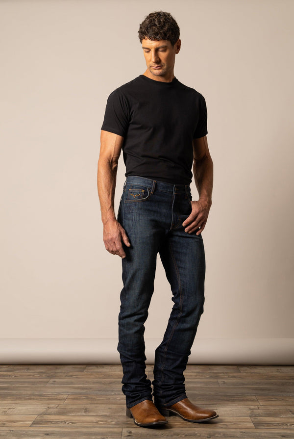 Kimes Ranch Jeans Men's ROGER Lower Rise & Slimmer Fit