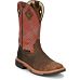 JUSTIN Dalhart Waterproof Nano Comp Toe OSTRICH Print Leather Work Boot SE4218
