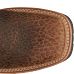 JUSTIN Dalhart Waterproof Nano Comp Toe OSTRICH Print Leather Work Boot SE4218