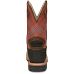 JUSTIN Dalhart Waterproof Nano Comp Toe OSTRICH Print Leather Work Boot SE4218