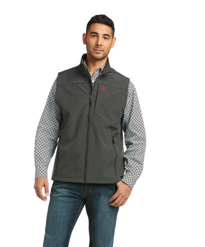 Men's Ariat  SoftShell Vest (Charcoal)