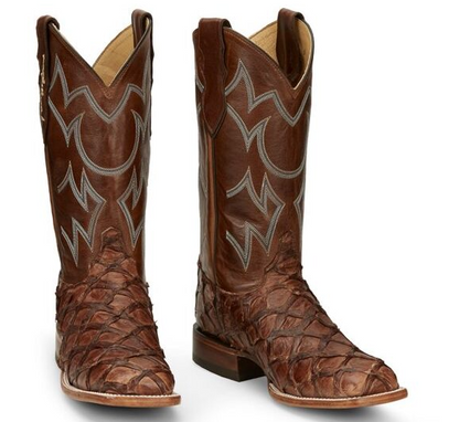 Men's Justin George Strait Collection Pirarucu Boots