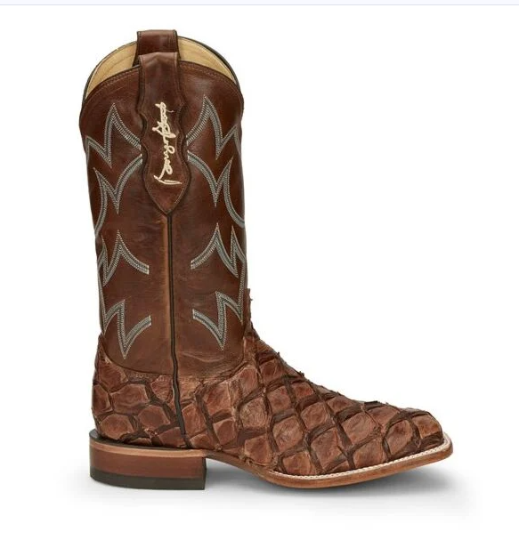 Men's Justin George Strait Collection Pirarucu Boots