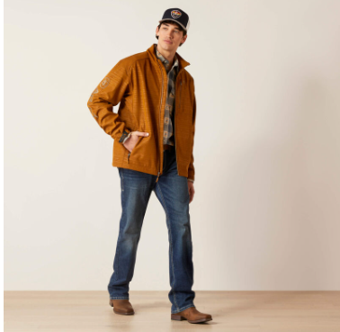 Ariat Logo 2.0 SoftShell Jacket (Chestnut Embossed)