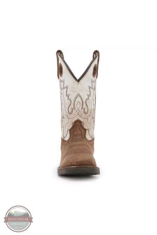 Smoky Mountain Drifter Western Boot 3108C Children and 3108Y Youth Size Brown Distressedd