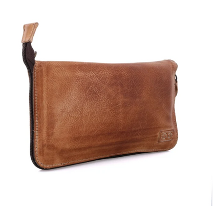 Templeton II - Tan Rustic - Wallet Crossbody Clutch