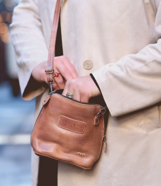 Ventura - Tan Rustic Mason - Crossbody Bag