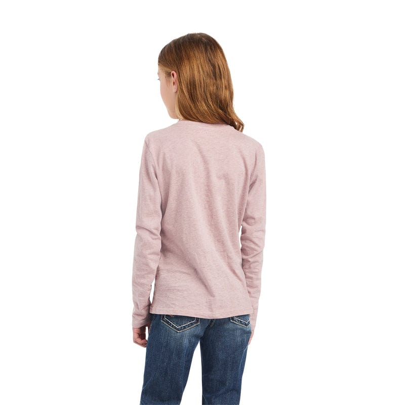 Ariat Girls REAL Dreamin Mood Nostalgia Rose Long Sleeve Shirt 10042298