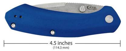 Case Blue Anodized Aluminum Westline® Knife