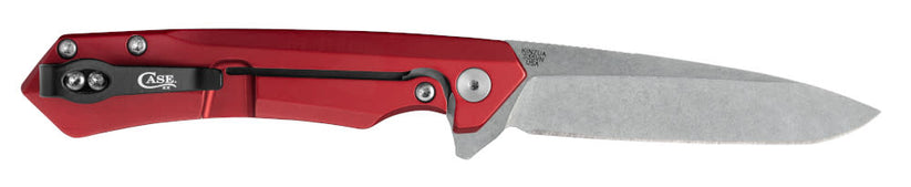 Case Red Anodized Aluminum Kinzua® with Spear Blade