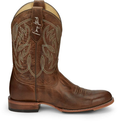 Justin Boots George Strait Pearsall Amber Men's Western -GR8006