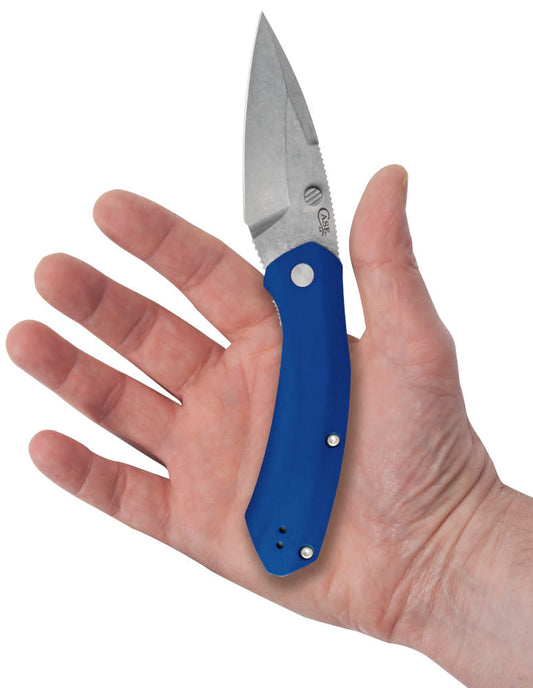 Case Blue Anodized Aluminum Westline® Knife